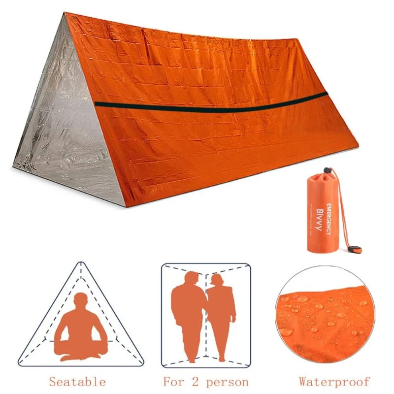 Bivy Bag Emergency - 2 Person Emergency Shelter Bivy Survival