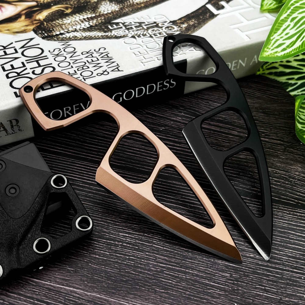 Bushcraft Knife Fixed - All 440C Mini Fixed Blade Knife