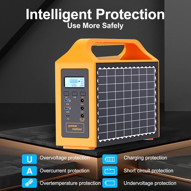 Solar Emergency Charger - Portable Power Station 100W 150W Solar