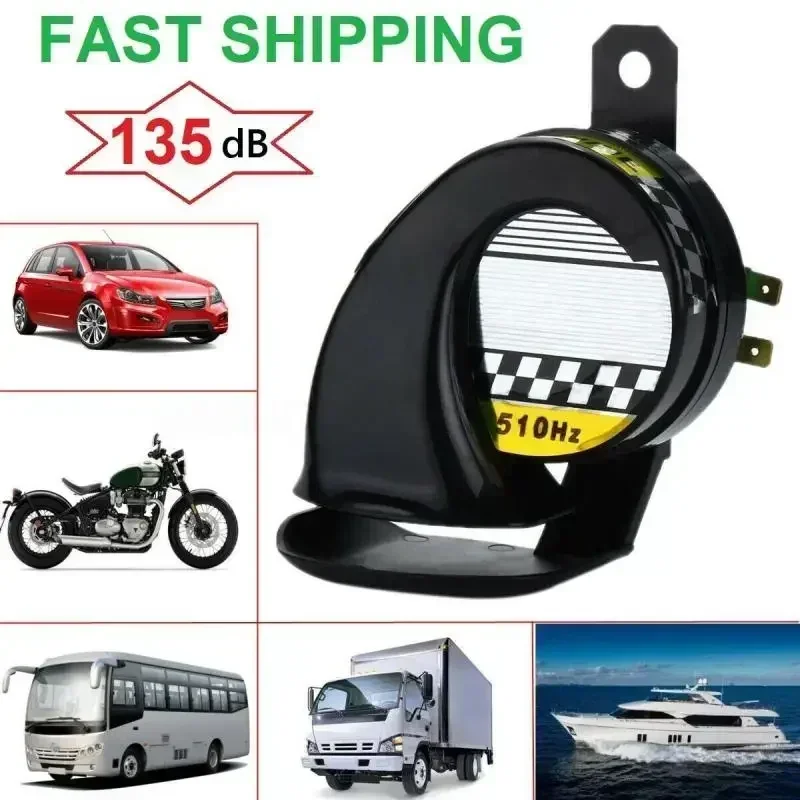 Car Motorcycle Horns 12V 130dB - Emergency Whistle Loud 评论和价格
