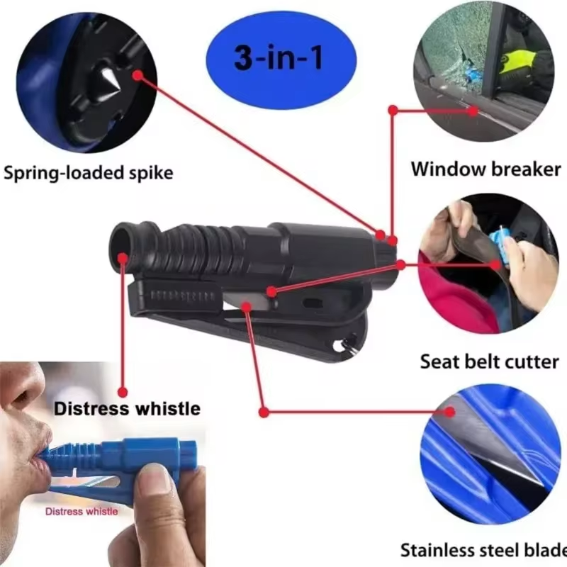 Compact 3-in-1 Safety Hammer A - Rescue Rope Throw 评论和价格