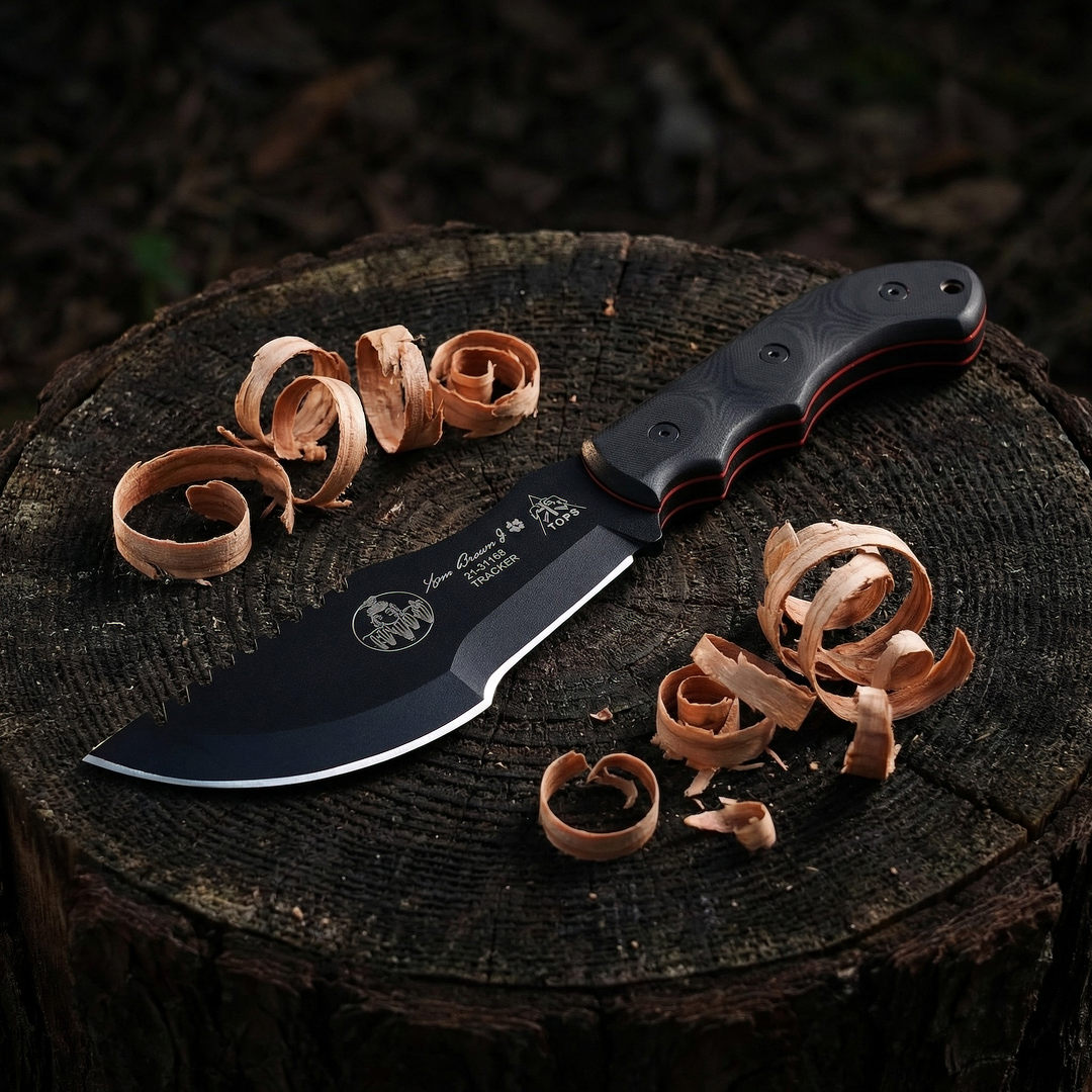 TOPS Tracker - Jungle Rescue K - Bushcraft Knife Fixed 评论和价格