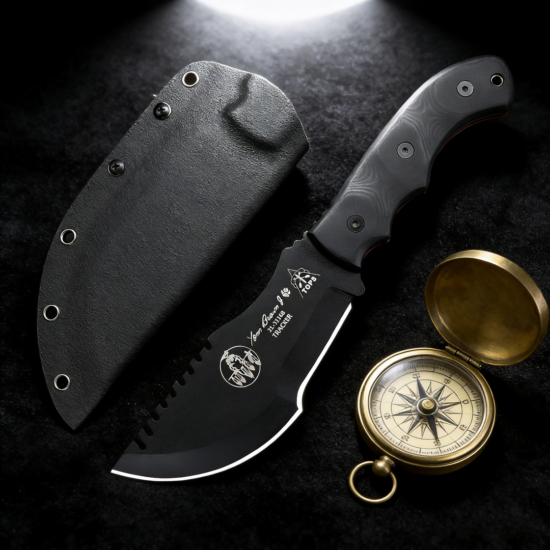 TOPS Tracker - Jungle Rescue K - Bushcraft Knife Fixed 评论和价格
