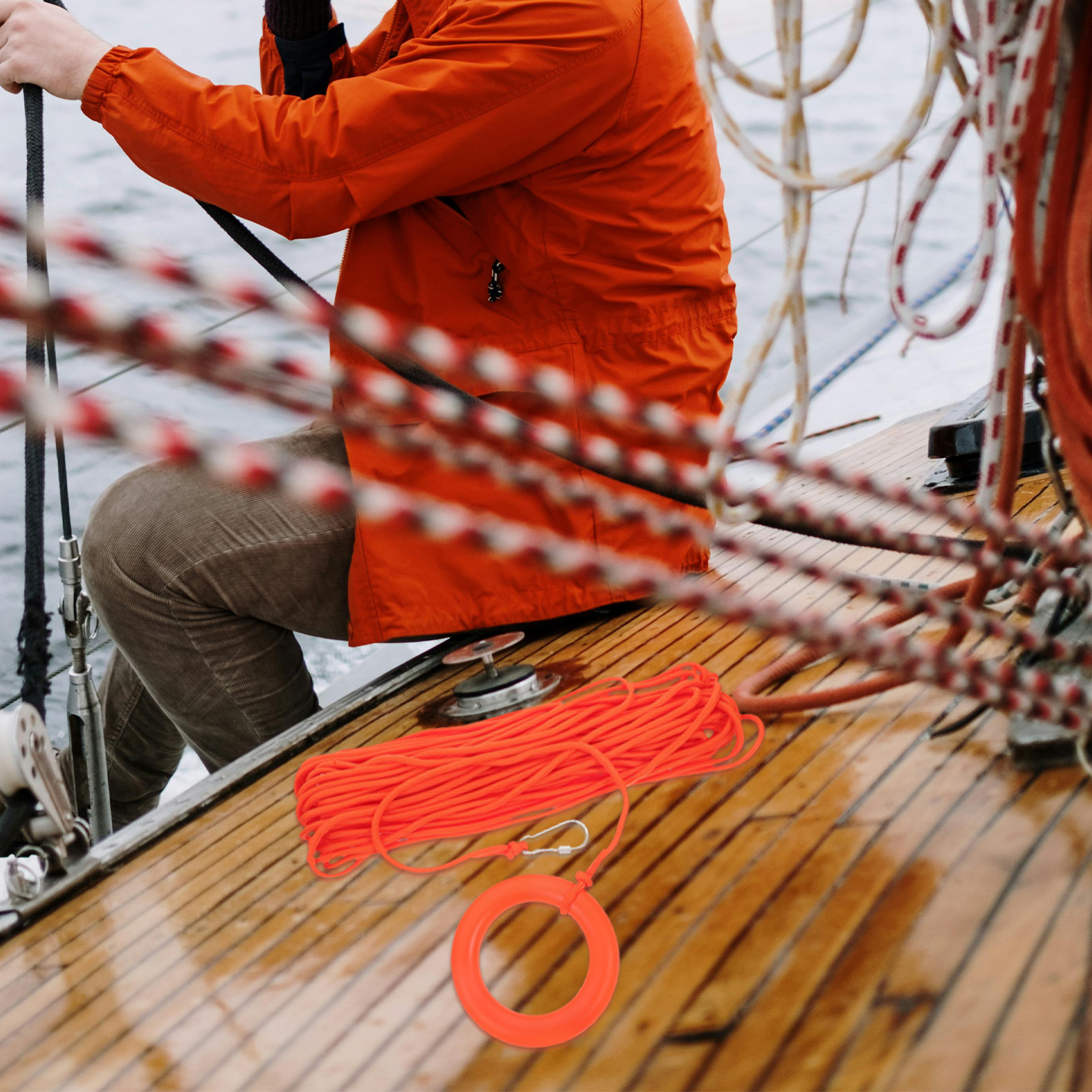 Boat Throw Rings with Rope Eme - Rescue Rope Throw 评论和价格