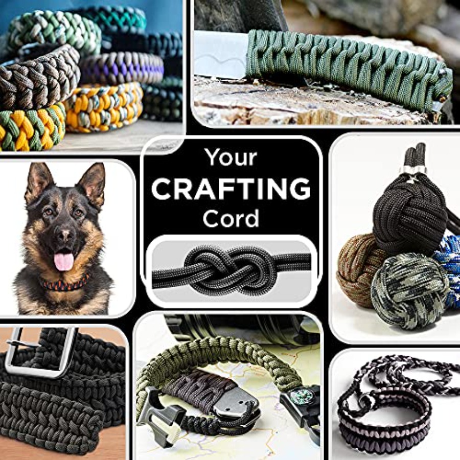 5/32 Paracord Rope 1000 1000ft - Para Cord 1000Ft 评论和价格
