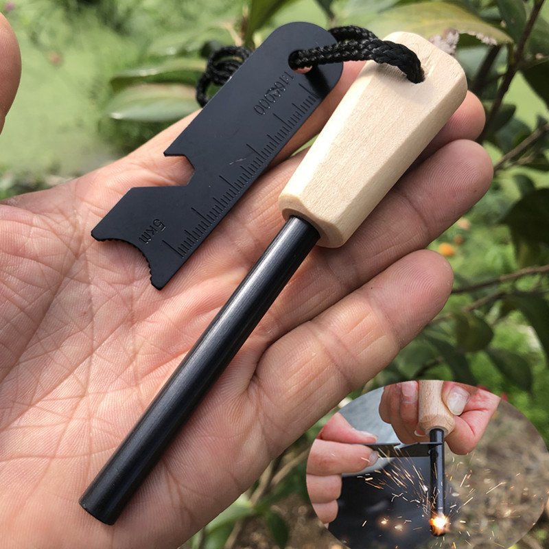 New Wilderness Survival Portab - Magnesium Fire Starter 评论和价格