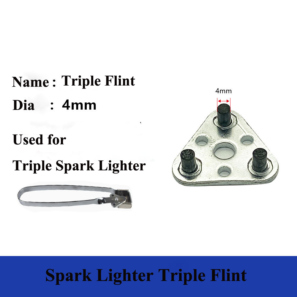 1pc Spark lighter stone Triple - Fire Starting Kit 评论和价格