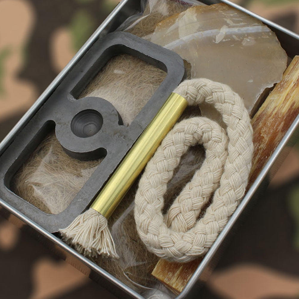 1 Set Fire Starter Rope Campin - Fire Starting Kit 评论和价格
