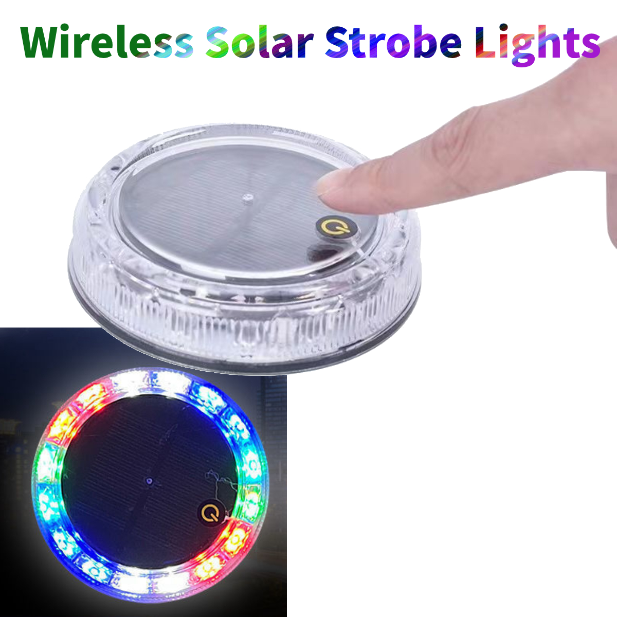 1/2x Car Wireless Strobe Touch - Sos Light Strobe 评论和价格