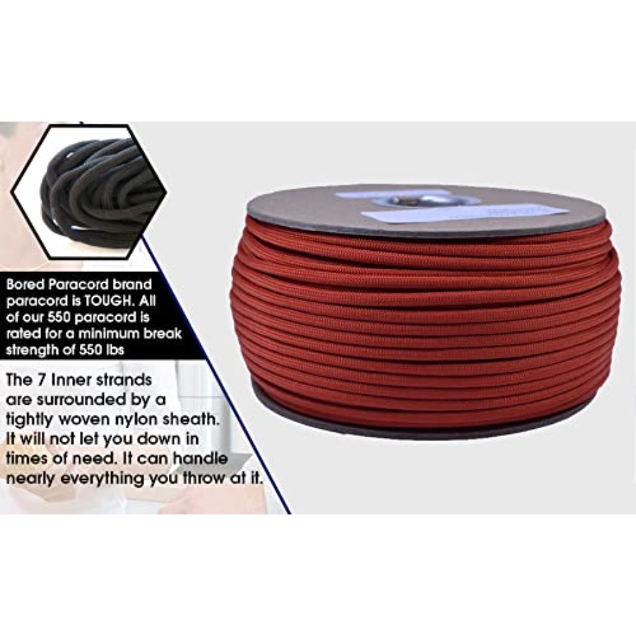 Paracord 1000 ft. Spool - Blac - Para Cord 1000Ft 评论和价格