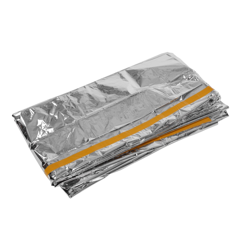 2 Pcs Durable Reflective Emerg - Survival Blanket Reflective 评论和价格