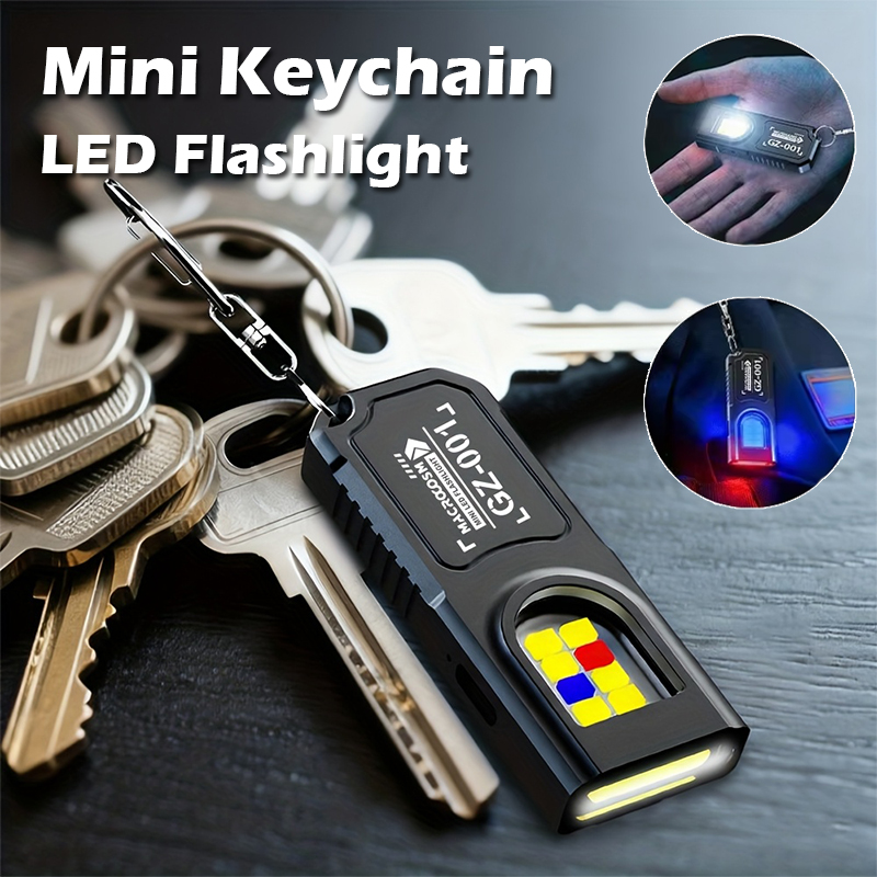 Powerful Mini COB LED Keychain - Fishing Kit Compact 评论和价格
