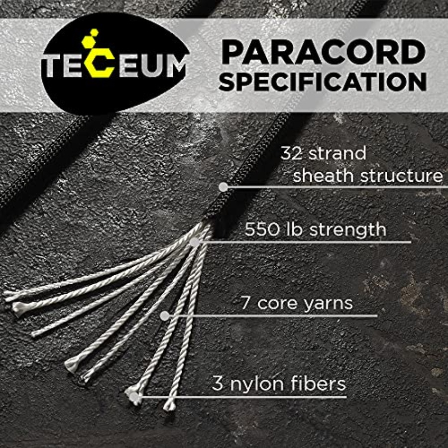 5/32 Paracord Rope 1000 1000ft - Para Cord 1000Ft 评论和价格