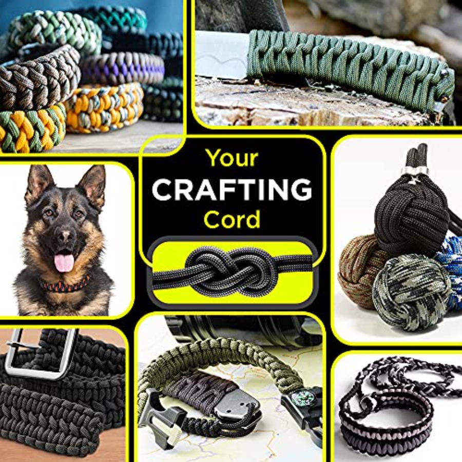 5/32 Paracord Rope 1000 1000ft - Para Cord 1000Ft 评论和价格