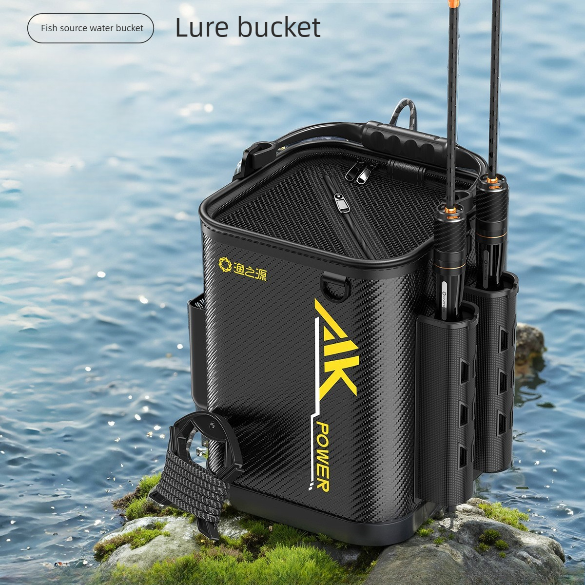 Multi-Functional Live Fish Buc - Water Bag Collapsible 评论和价格