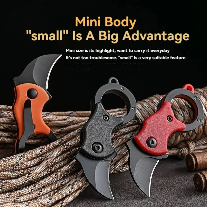 Camping Small Mini Portable Kn - Bushcraft Knife Fixed 评论和价格