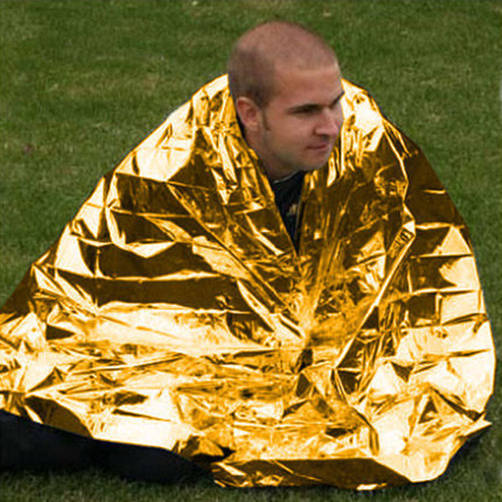 Emergency Blanket Silver Golde - Survival Blanket Reflective 评论和价格