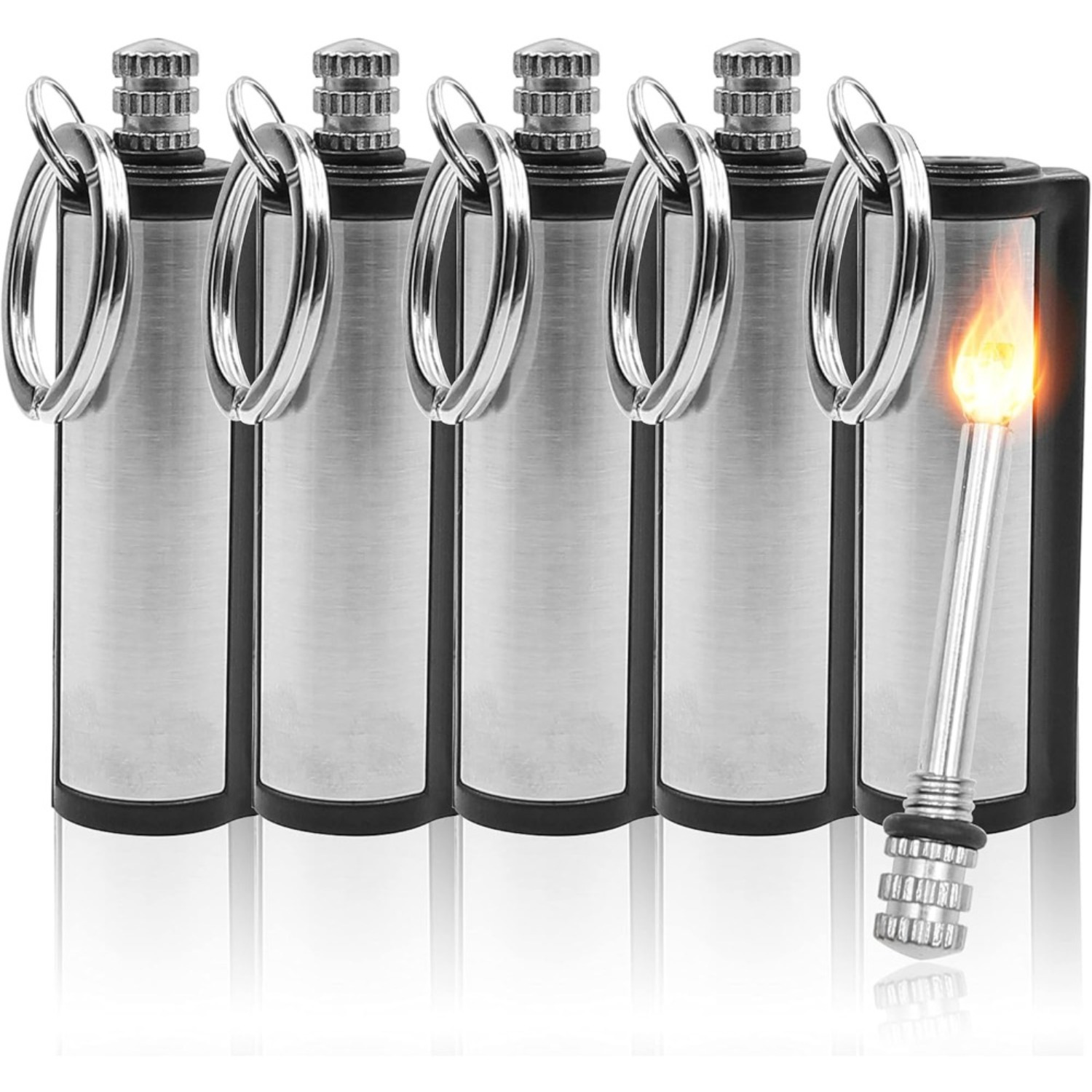 1-5-pack Magnesium flint set,  - Magnesium Fire Starter 评论和价格