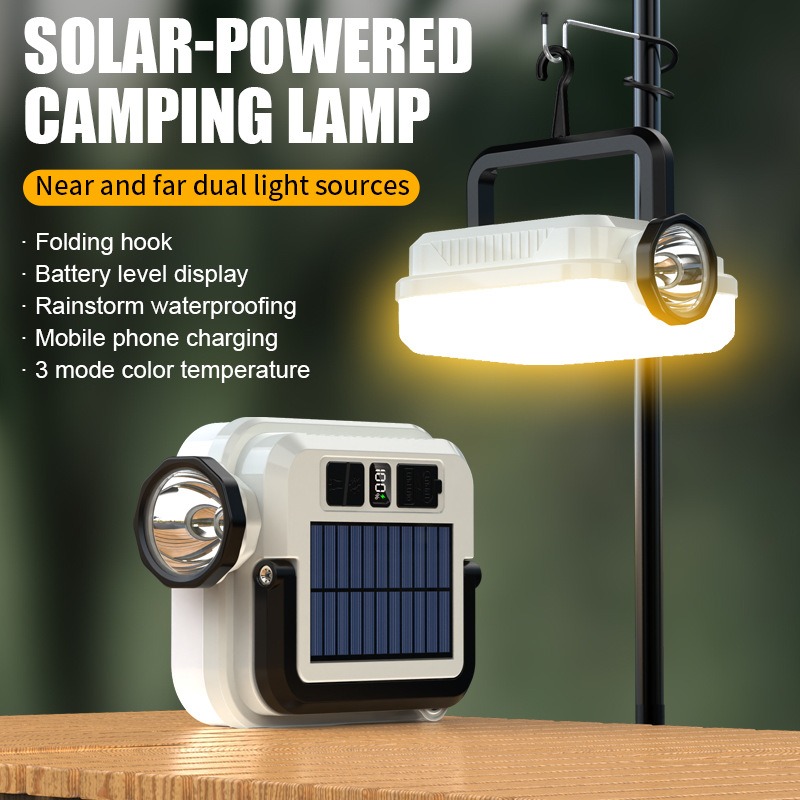 PACOONE Multifunctional Campin - Solar Emergency Charger 评论和价格