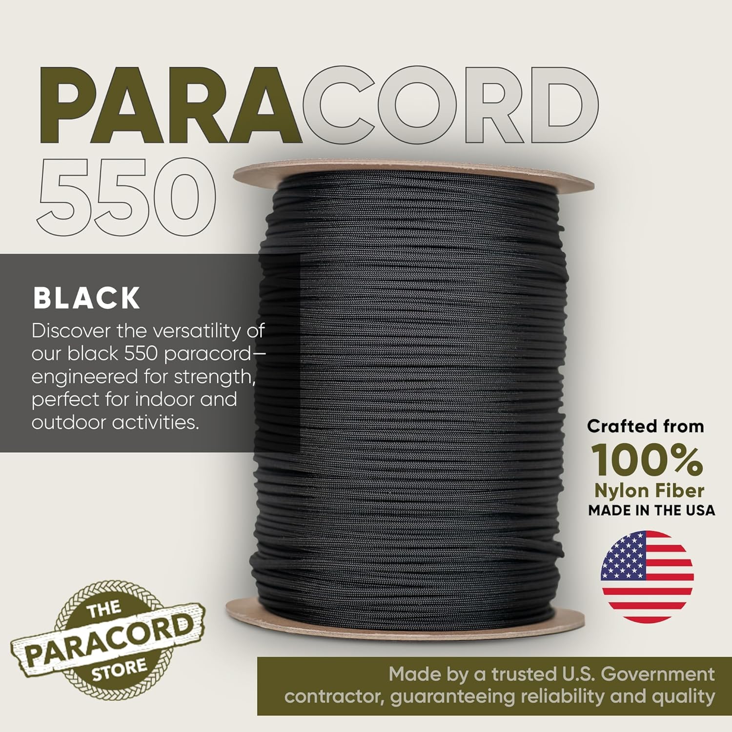 Type III 550 Paracord 1000 FT  - Para Cord 1000Ft 评论和价格